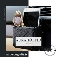 Load image into Gallery viewer, Aukahólfið í bílinn 4 litir
