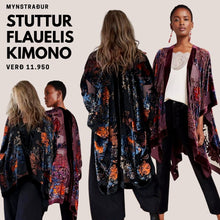 Load image into Gallery viewer, Flauelis Kimono Stuttur

