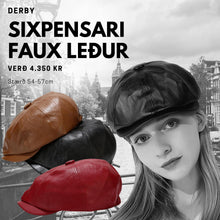 Load image into Gallery viewer, Derby sixpensari Faux leður
