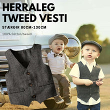 Load image into Gallery viewer, Herralegt tweed vesti
