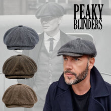 Load image into Gallery viewer, Peaky Sixpensari með smellu deri stærðir 58 &amp; 60cm Áfylling væntanleg 9 Des
