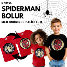 Load image into Gallery viewer, Spiderman Bolur með snúnings-pallíettum
