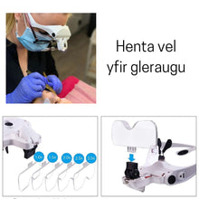 Load image into Gallery viewer, Stækkunargleraugu með USB hleðslu
