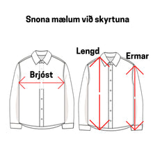 Load image into Gallery viewer, Flannel Skyrtur
