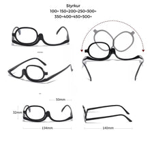Load image into Gallery viewer, Make up gleraugu með styrkleika +1.00  til +5.00
