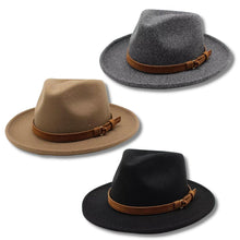 Load image into Gallery viewer, Fedora Hattur Væntanlegt aftur 9 Desember
