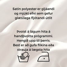 Load image into Gallery viewer, Satín Náttkjóll
