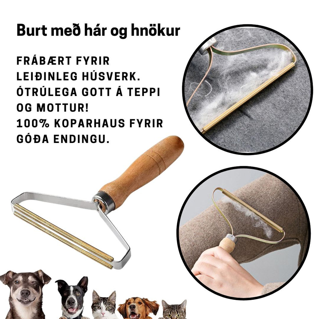 Dýraháraskafa- dýrahár - bursti -