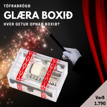 Load image into Gallery viewer, Glæra Boxið
