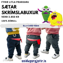 Load image into Gallery viewer, Skrímslabuxur tveir litir
