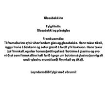 Load image into Gallery viewer, Glasabakkinn
