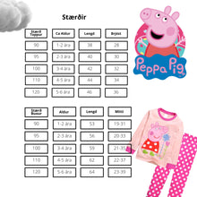 Load image into Gallery viewer, Peppa Pig náttföt
